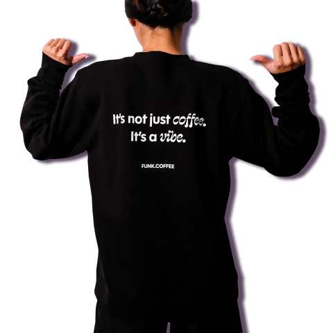 FUNK Black Crewneck Sweatshirt